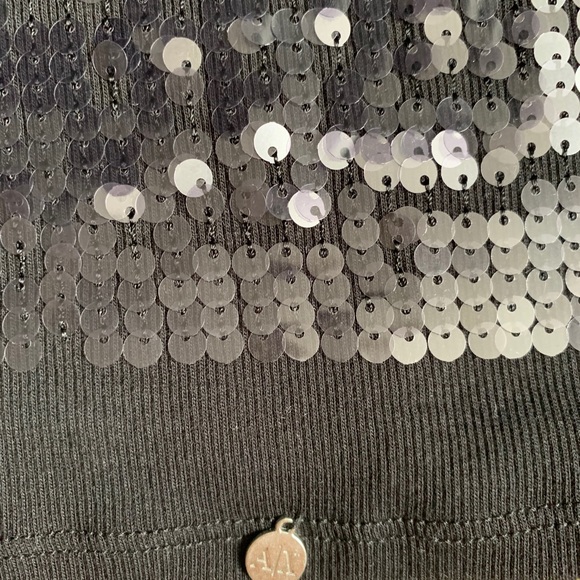 Armani Exchange sequin Tank size S - Picture 2 of 5